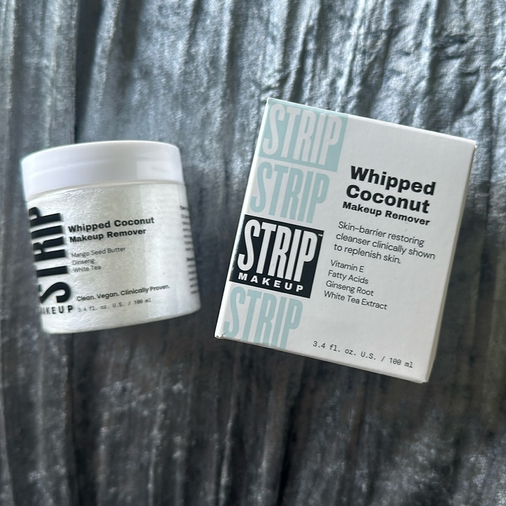 Strip Makeup whipped coconut makeup remover